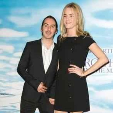 Solveig Karadottir and her ex-husband, Dhani Harrison.